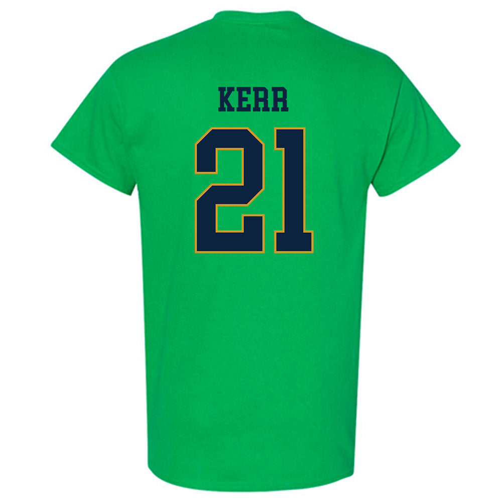 Notre Dame - NCAA Men's Ice Hockey : Jaedon Kerr - Classic Fashion Shersey T-Shirt-1