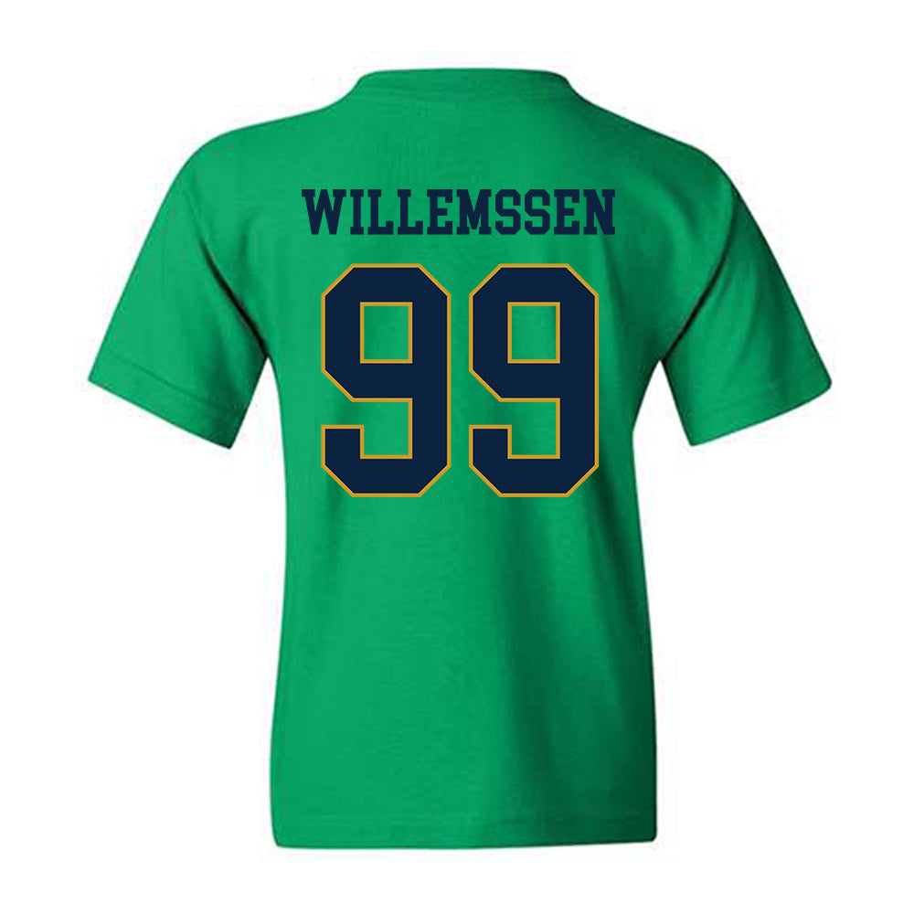 Notre Dame - NCAA Softball : Christina Willemssen - Classic Fashion Shersey Youth T-Shirt-1