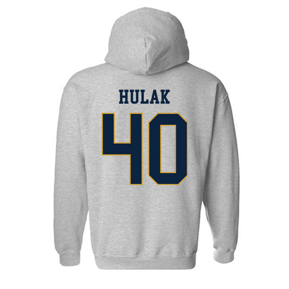 Notre Dame - NCAA Football : Dominik Hulak - Classic Fashion Shersey Hooded Sweatshirt-1