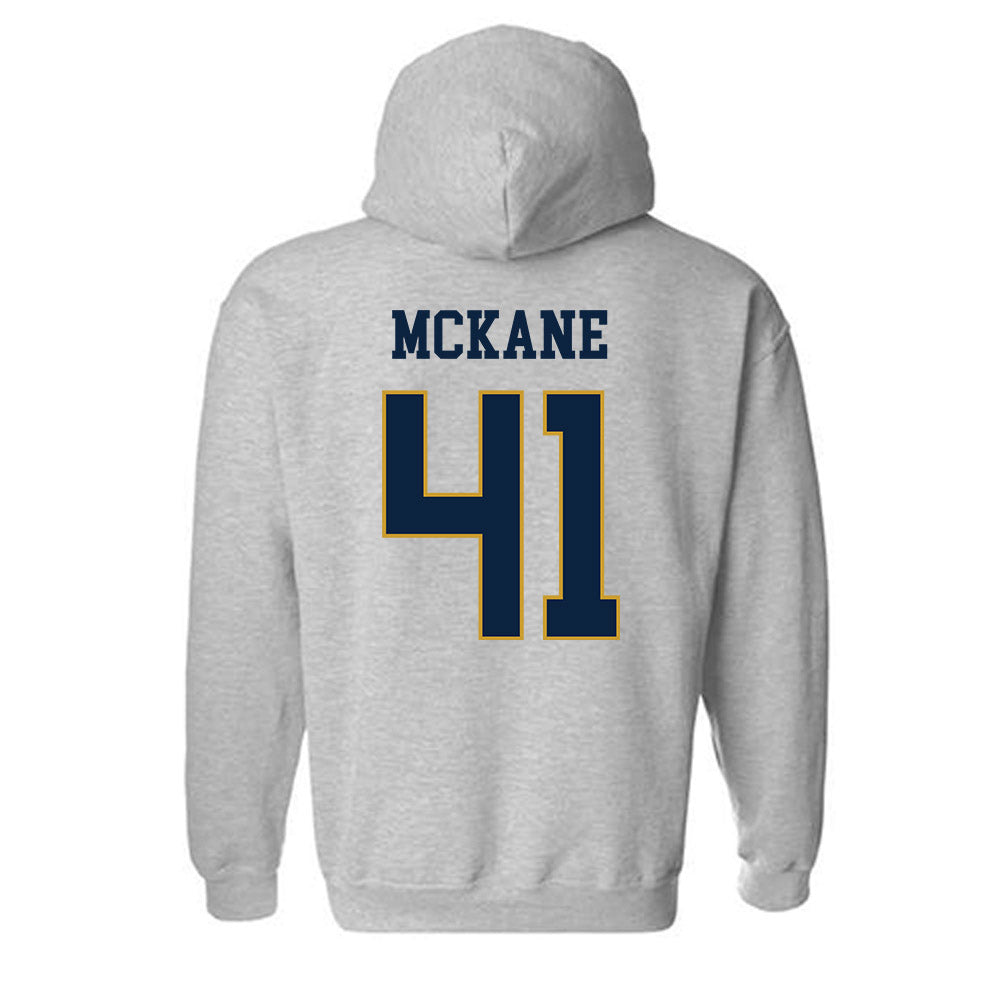 Notre Dame - NCAA Men's Lacrosse : Matthew McKane - Classic Fashion Shersey Hooded Sweatshirt-1