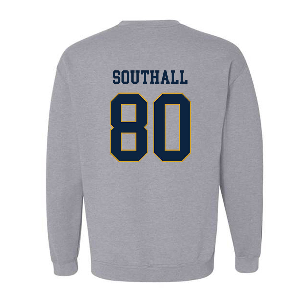 Notre Dame - NCAA Football : Xavier Southall - Classic Fashion Shersey Crewneck Sweatshirt-1