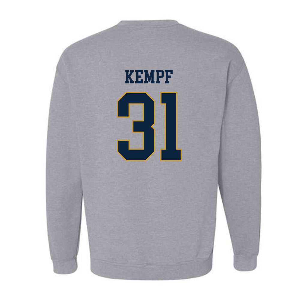 Notre Dame - NCAA Men's Ice Hockey : Nicholas Kempf - Classic Fashion Shersey Crewneck Sweatshirt