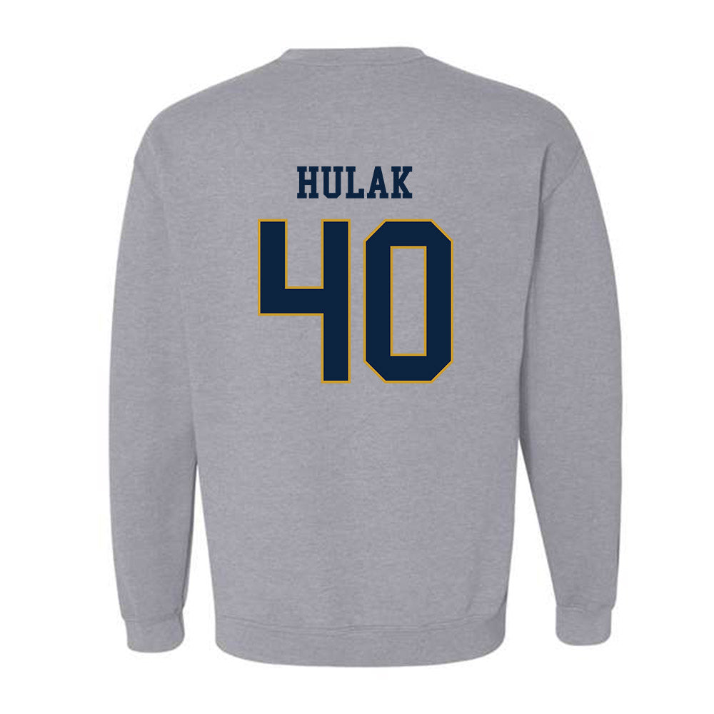 Notre Dame - NCAA Football : Dominik Hulak - Classic Fashion Shersey Crewneck Sweatshirt-1