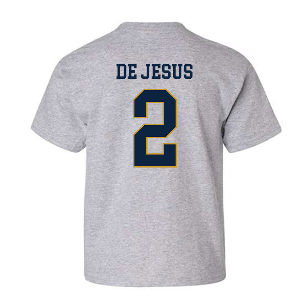 Notre Dame - NCAA Women's Basketball : Vanessa de Jesus - Classic Fashion Shersey Youth T-Shirt-1