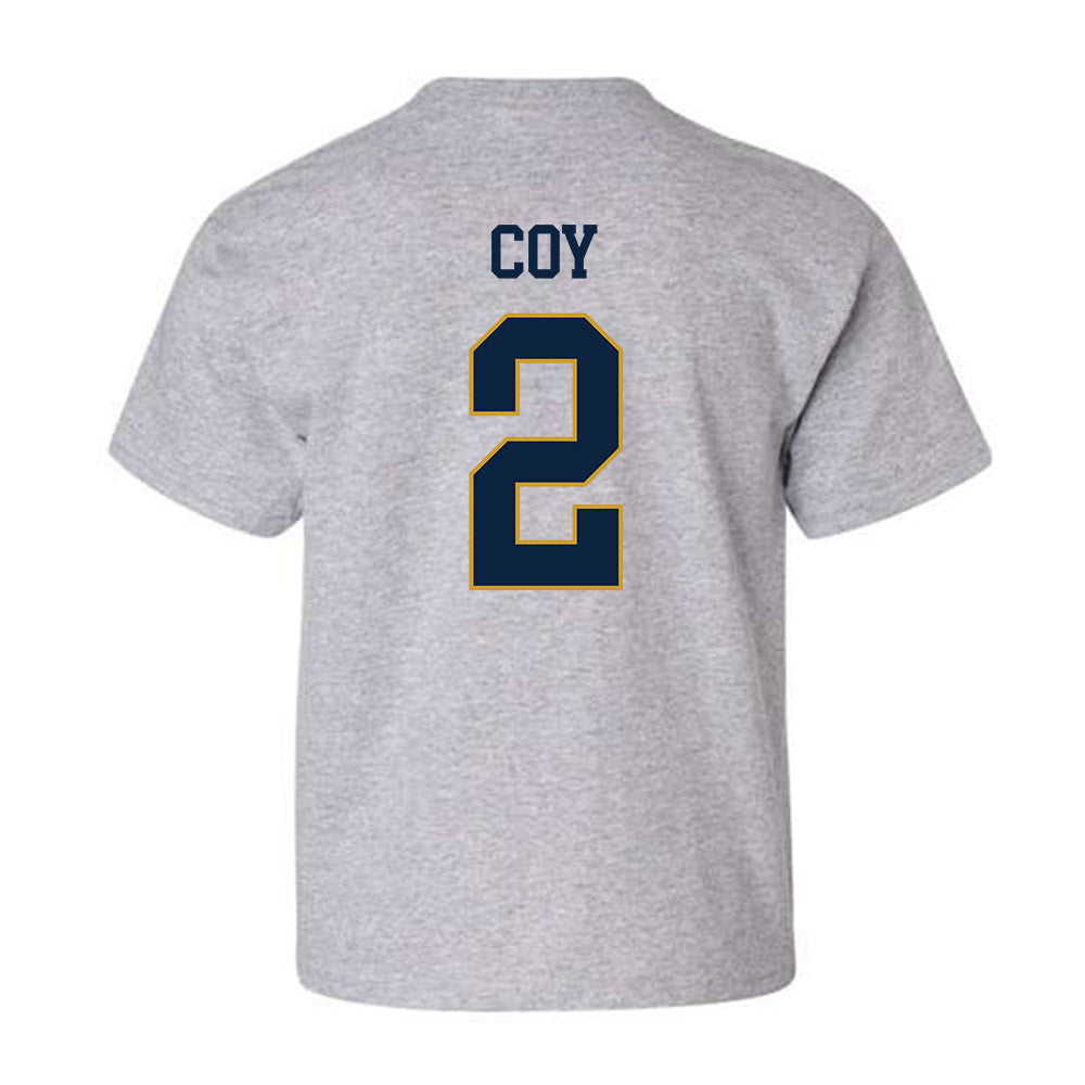 Notre Dame - NCAA Baseball : Noah Coy - Classic Fashion Shersey Youth T-Shirt