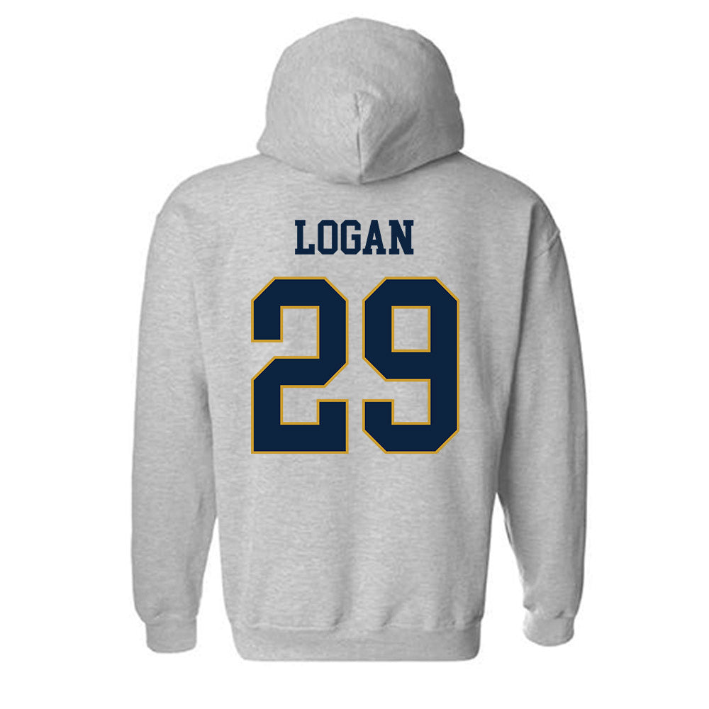 Notre Dame - NCAA Football : Brandon Logan - Classic Fashion Shersey Hooded Sweatshirt-1