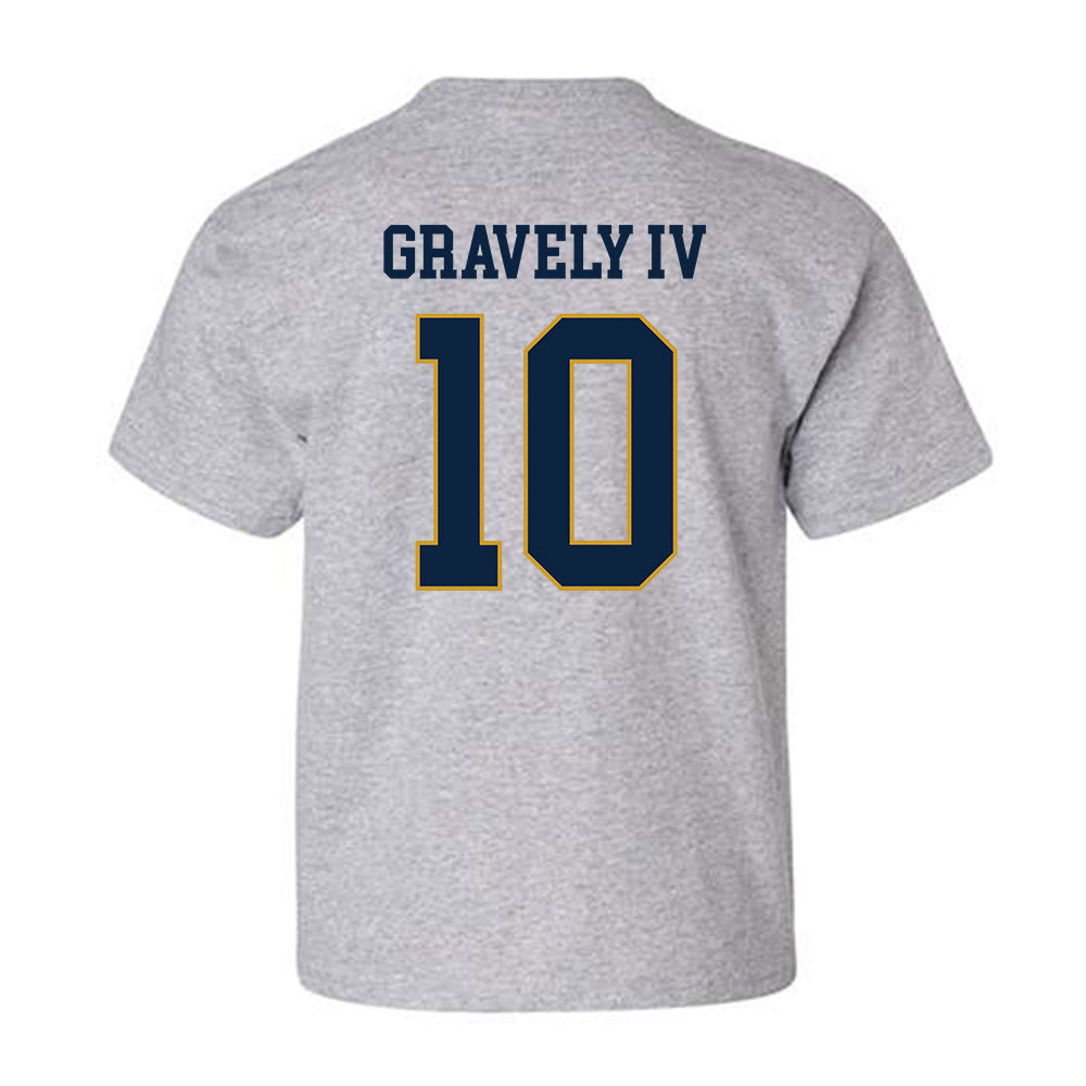 Notre Dame - NCAA Baseball : Warren Gravely IV - Classic Fashion Shersey Youth T-Shirt-1