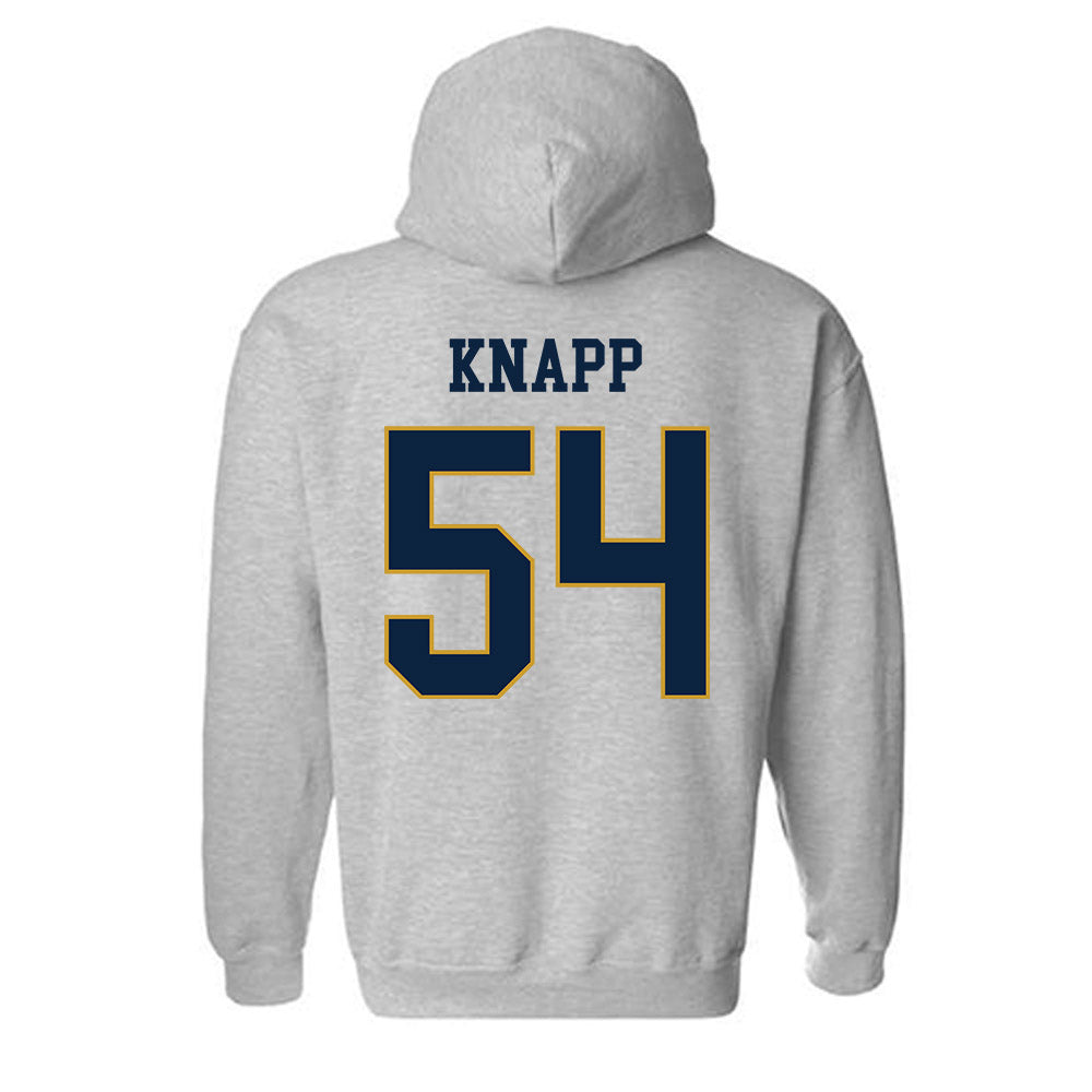 Notre Dame - NCAA Football : Anthonie Knapp - Classic Fashion Shersey Hooded Sweatshirt-1