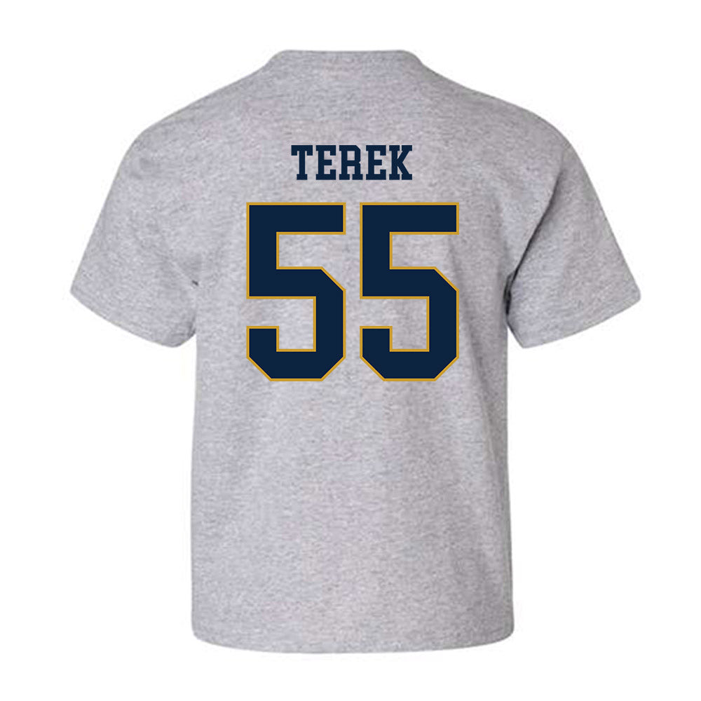 Notre Dame - NCAA Football : Christopher Terek - Classic Fashion Shersey Youth T-Shirt-1