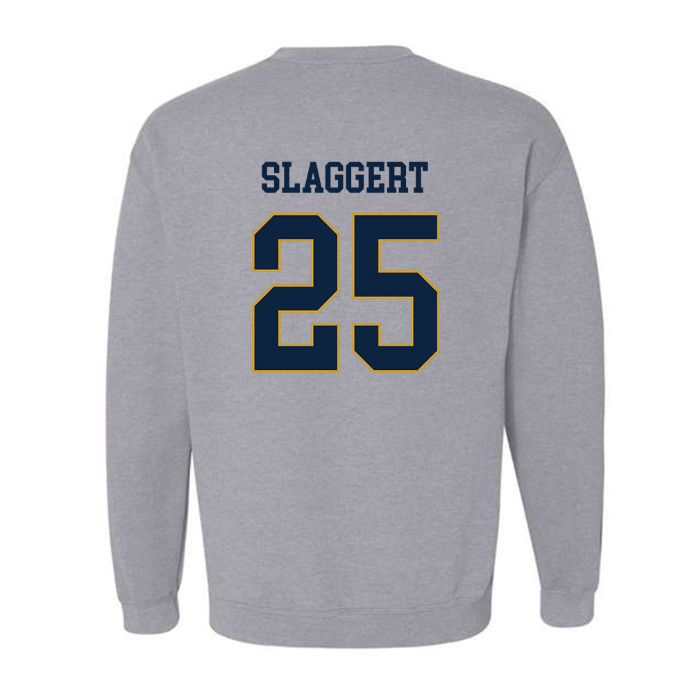 Notre Dame - NCAA Men's Ice Hockey : Carter Slaggert - Classic Fashion Shersey Crewneck Sweatshirt-1
