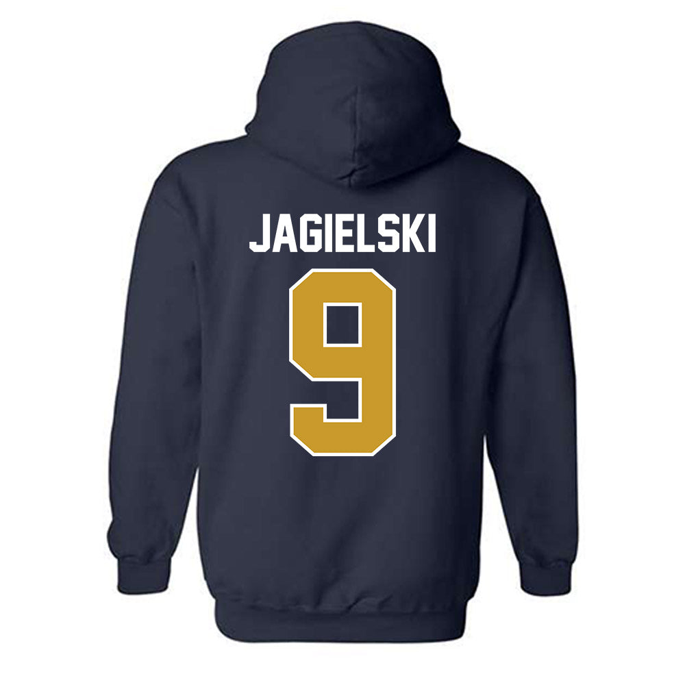 Notre Dame - NCAA Softball : Cassidy Jagielski - Sports Shersey Hooded Sweatshirt-1