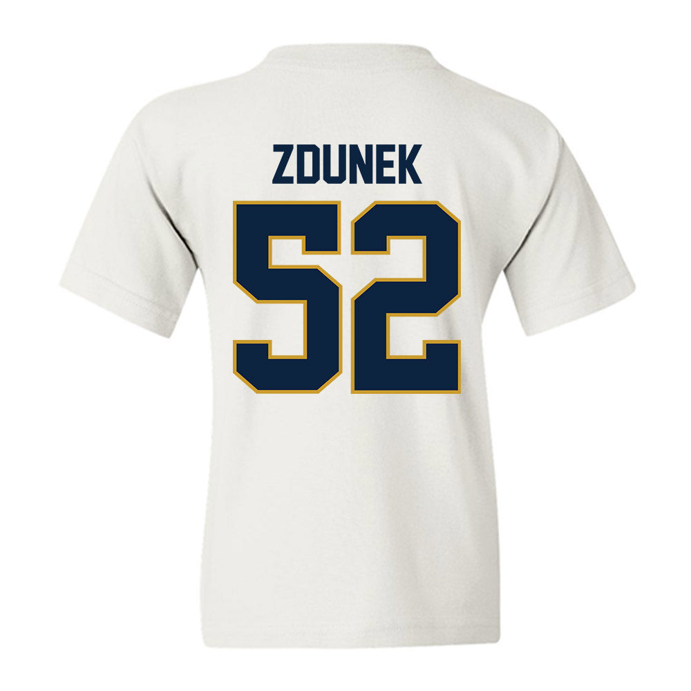 Notre Dame - NCAA Baseball : Eric Zdunek - Sports Shersey Youth T-Shirt-1