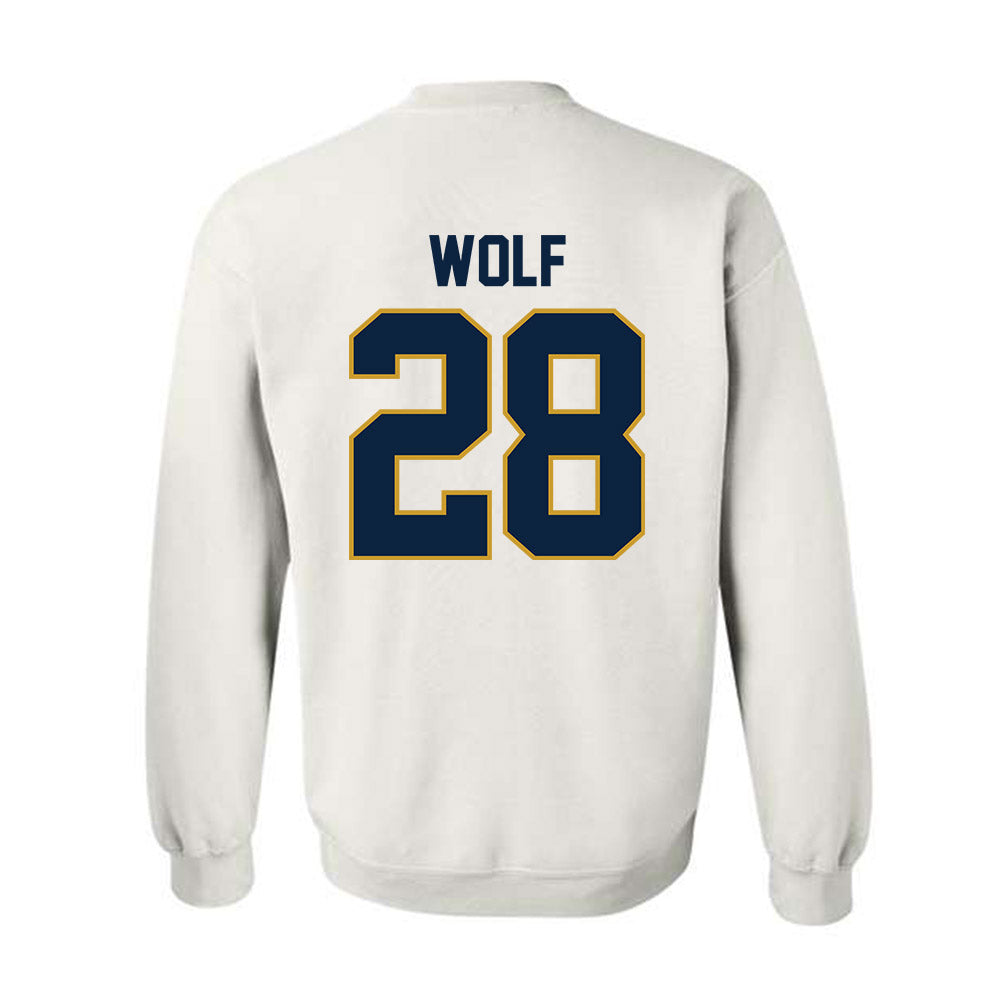 Notre Dame - NCAA Baseball : Rhys Wolf - Sports Shersey Crewneck Sweatshirt-1