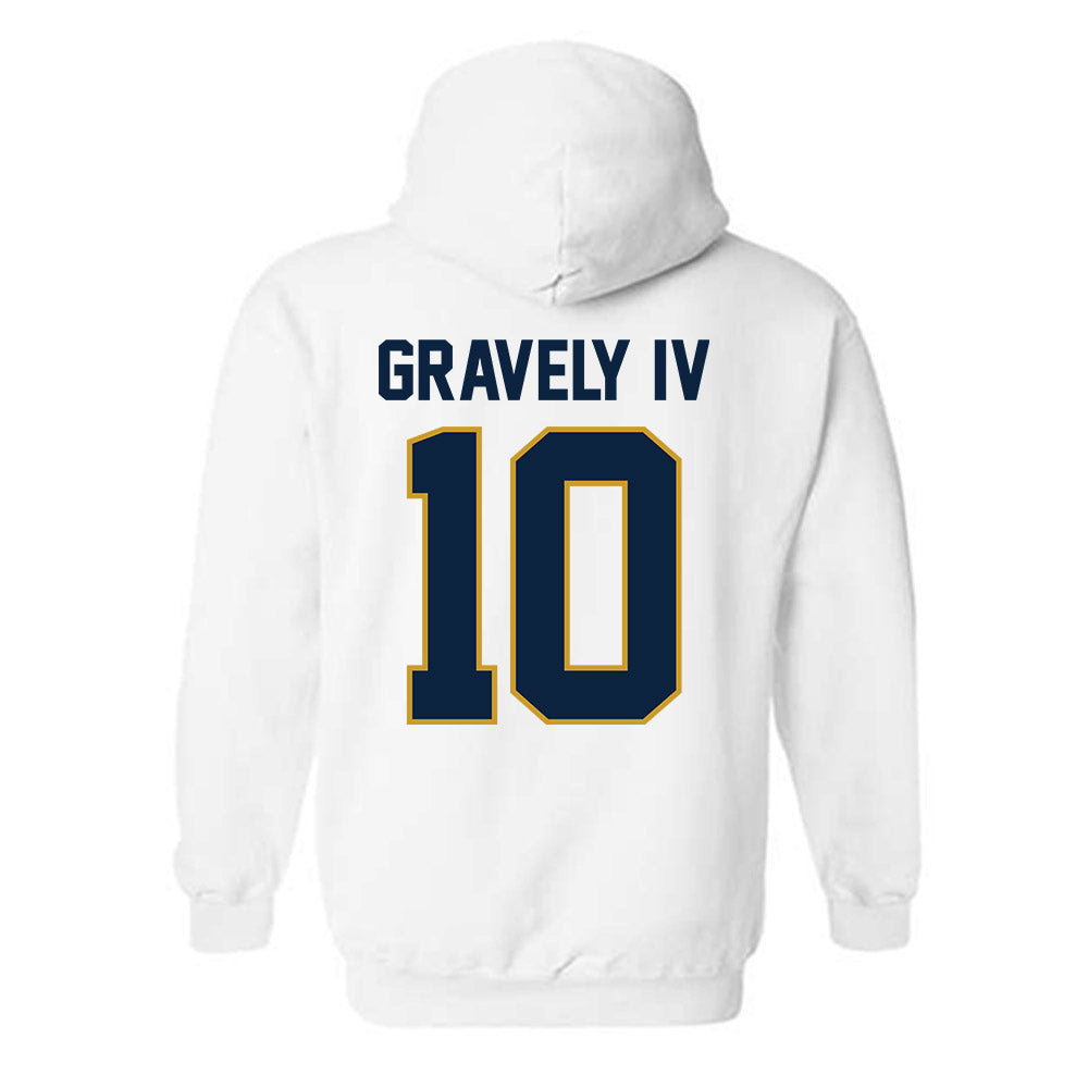 Notre Dame - NCAA Baseball : Warren Gravely IV - Sports Shersey Hooded Sweatshirt-1