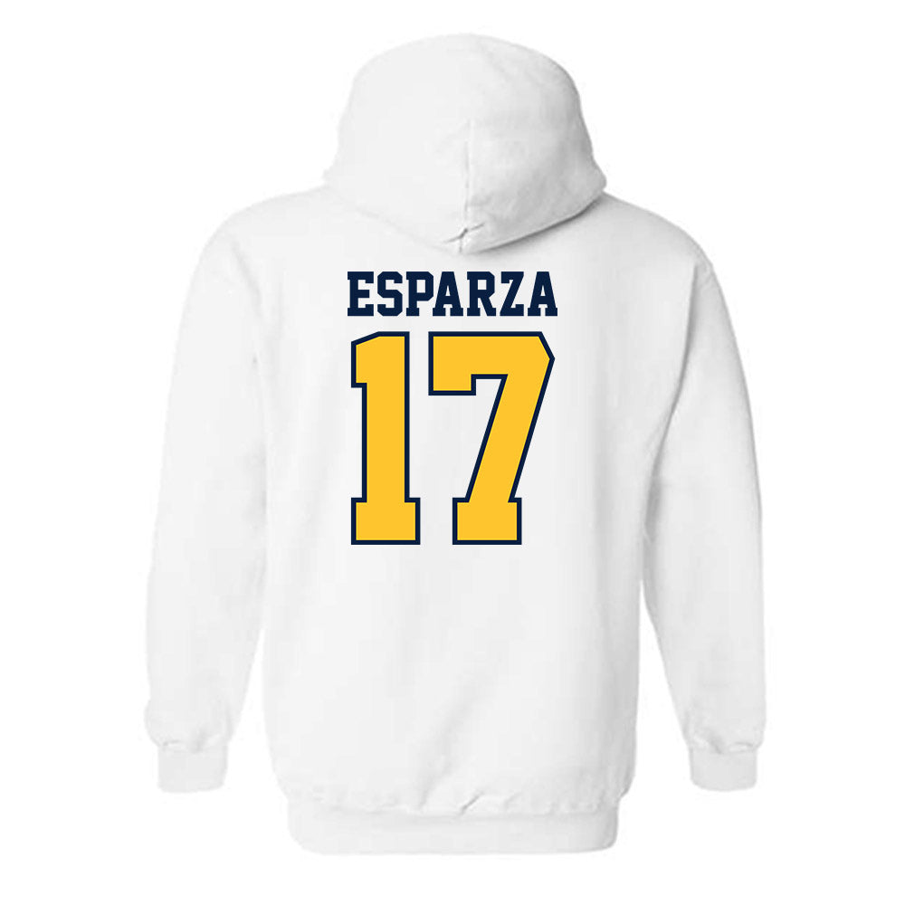 UC Berkeley - NCAA Football : Alonzo Esparza - Sports Shersey Hooded Sweatshirt-1