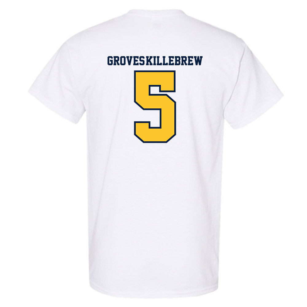 UC Berkeley - NCAA Football : Marquis Groves-Killebrew - Sports Shersey T-Shirt-1