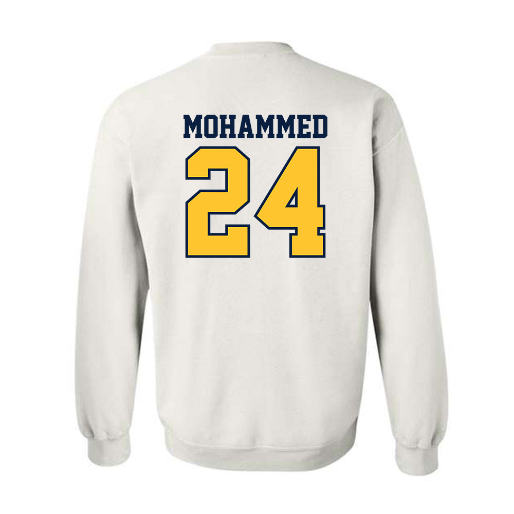UC Berkeley - NCAA Football : Adam Mohammed - Sports Shersey Crewneck Sweatshirt-1