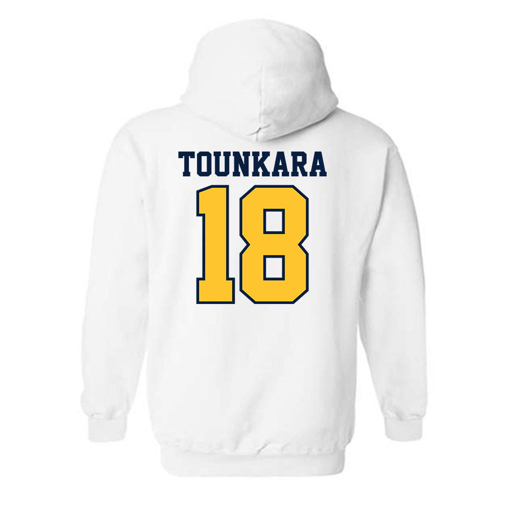 UC Berkeley - NCAA Football : Serigne Tounkara - Sports Shersey Hooded Sweatshirt-1