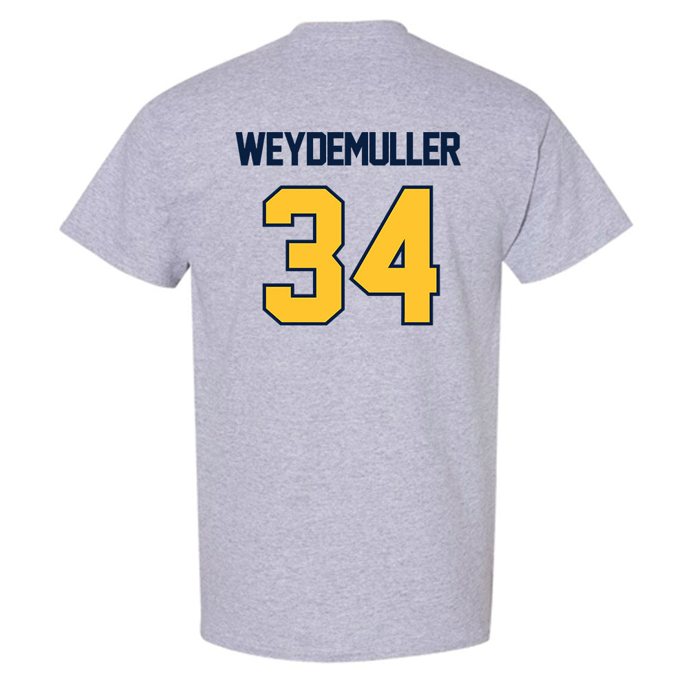 UC Berkeley - NCAA Football : Tobey Weydemuller - Sports Shersey T-Shirt-1