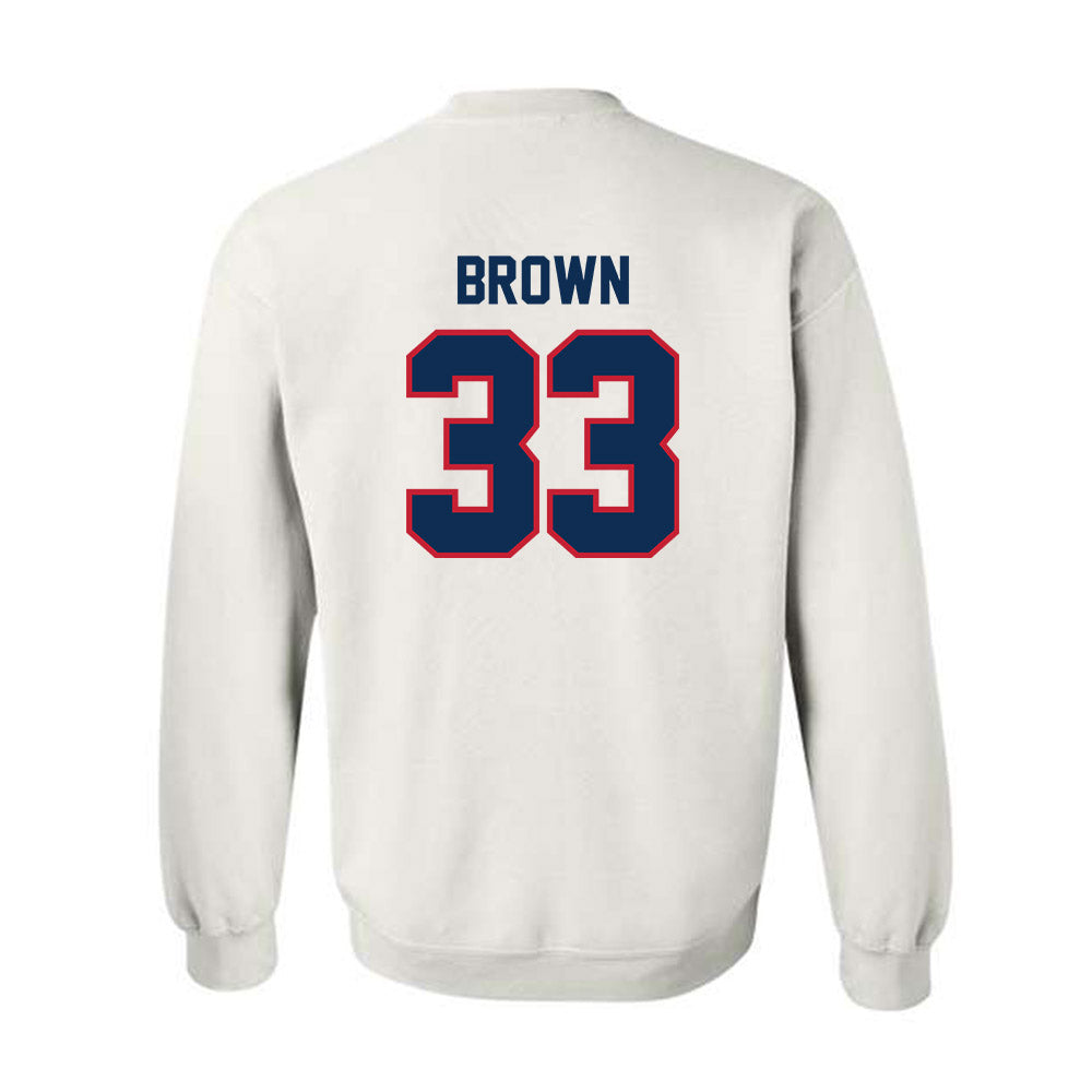 FAU - NCAA Football : Almari Brown - Classic Shersey Crewneck Sweatshirt-1