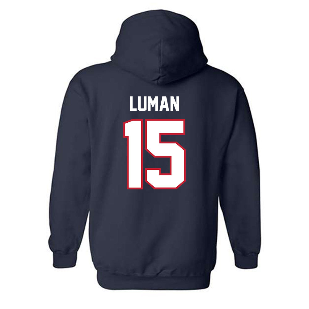 FAU - NCAA Football : Tyclean Luman - Classic Shersey Hooded Sweatshirt-1