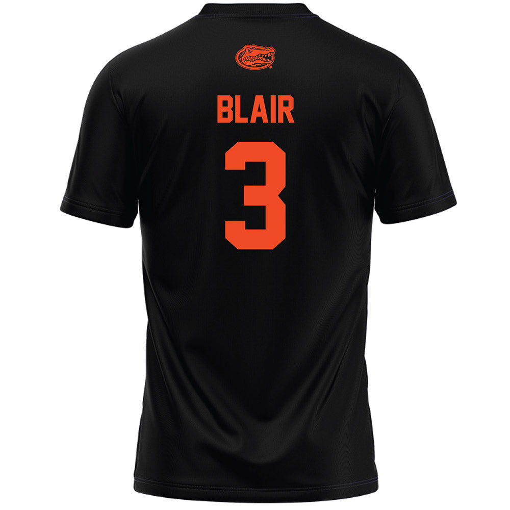 Florida - NCAA Women's Lacrosse : Autumn Blair - Black Lacrosse Jersey -1