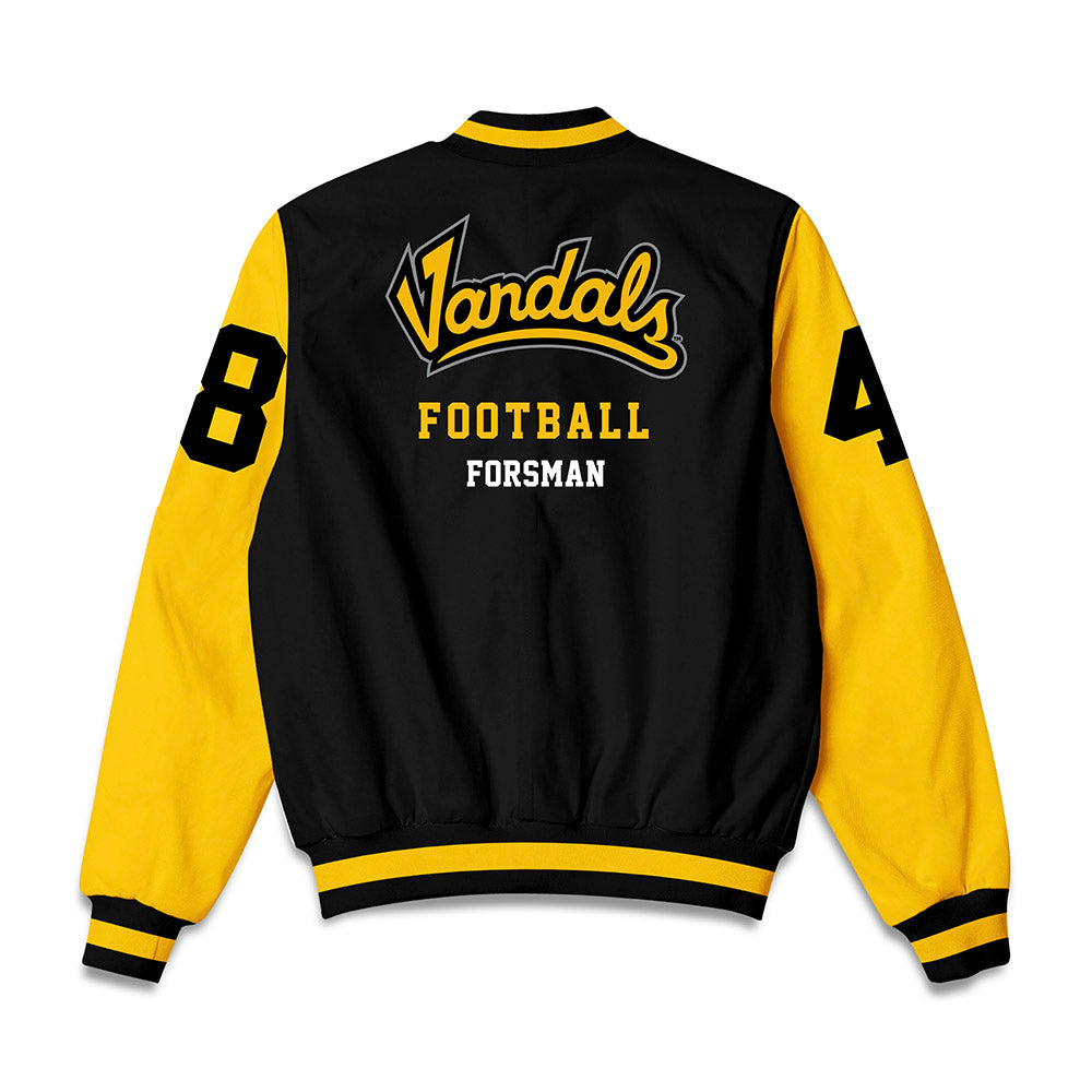 Idaho - NCAA Football : Owen Forsman - Bomber Jacket-1