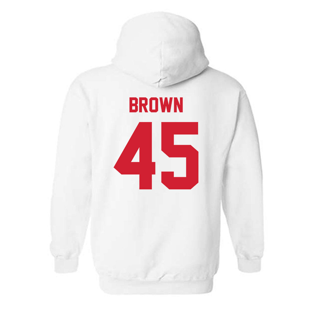 Louisiana - NCAA Baseball : Colt Brown - Classic Shersey Hooded Sweatshirt-1