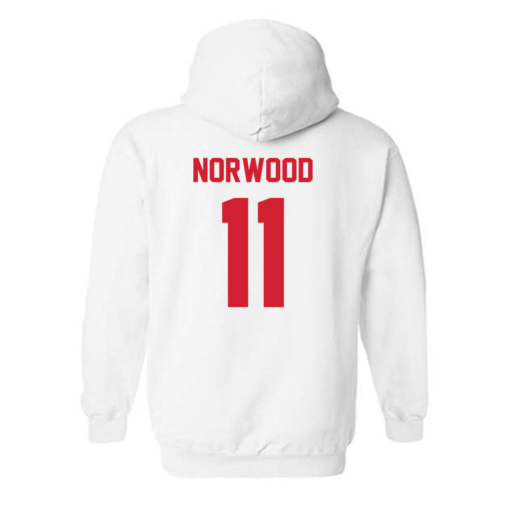 Louisiana - NCAA Softball : Mia Norwood - Classic Shersey Hooded Sweatshirt-1
