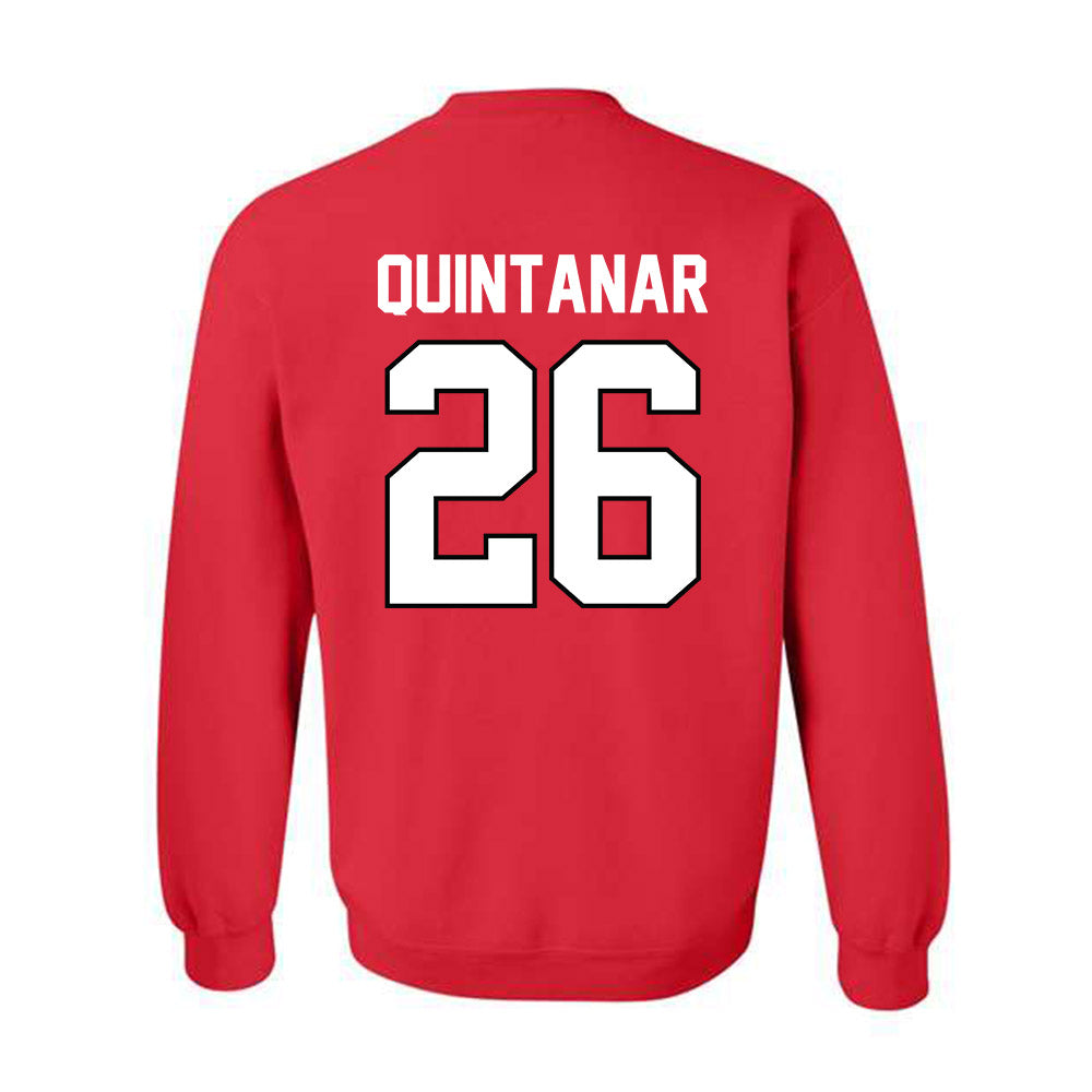 Texas Tech - NCAA Baseball : Matt Quintanar - Classic Shersey Crewneck Sweatshirt-1
