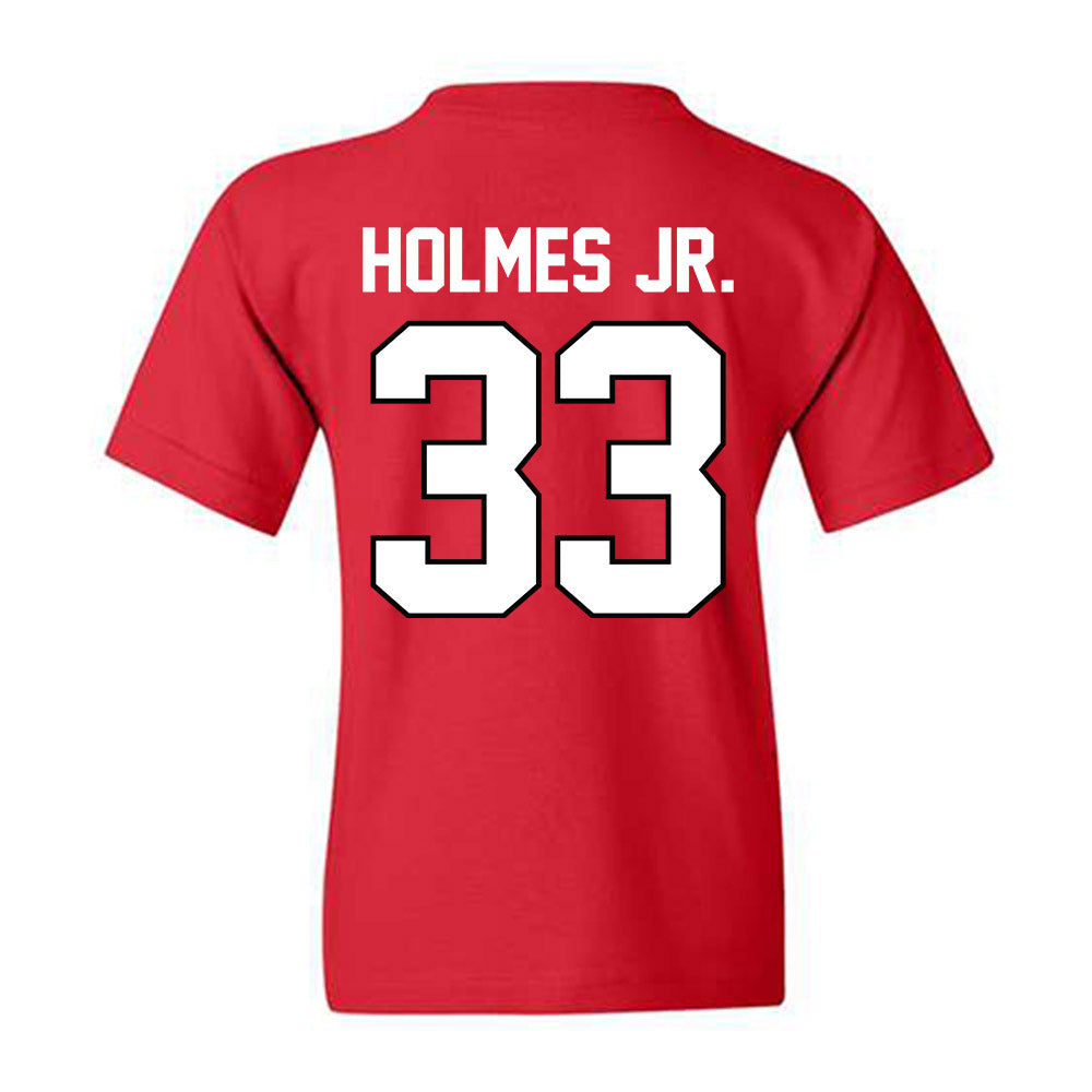 Texas Tech - NCAA Football : A.J. Holmes Jr. - Classic Shersey Youth T-Shirt-1