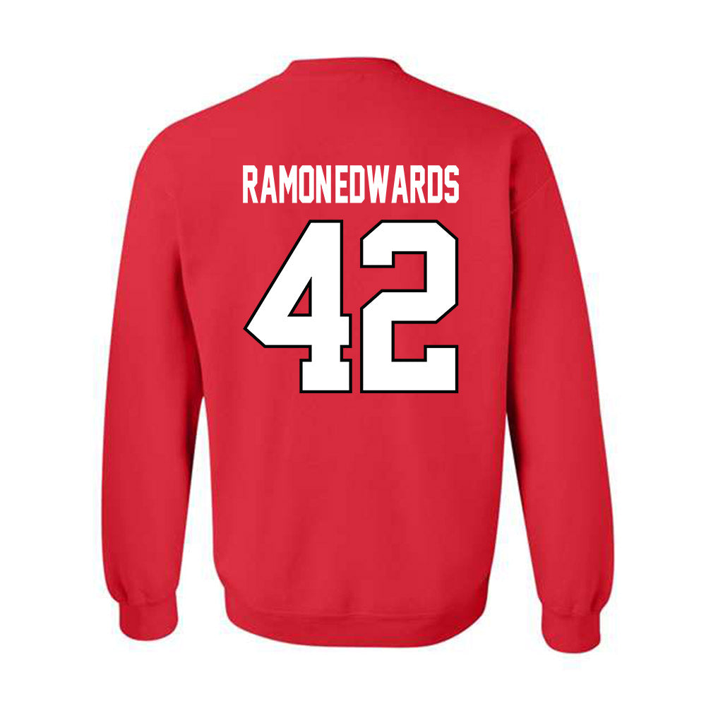 Texas Tech - NCAA Football : Marcus Ramon-Edwards - Classic Shersey Crewneck Sweatshirt-1