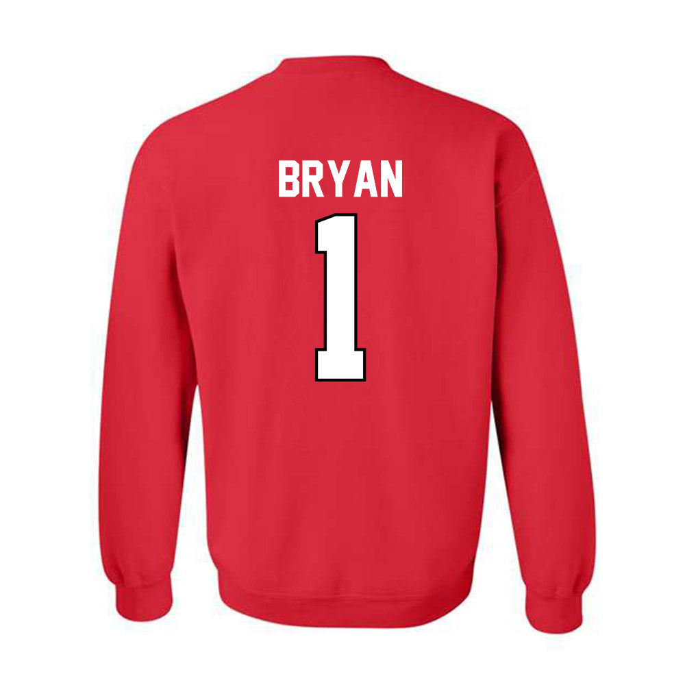 Texas Tech - NCAA Men's Basketball : Tyeree Bryan - Classic Shersey Crewneck Sweatshirt-1