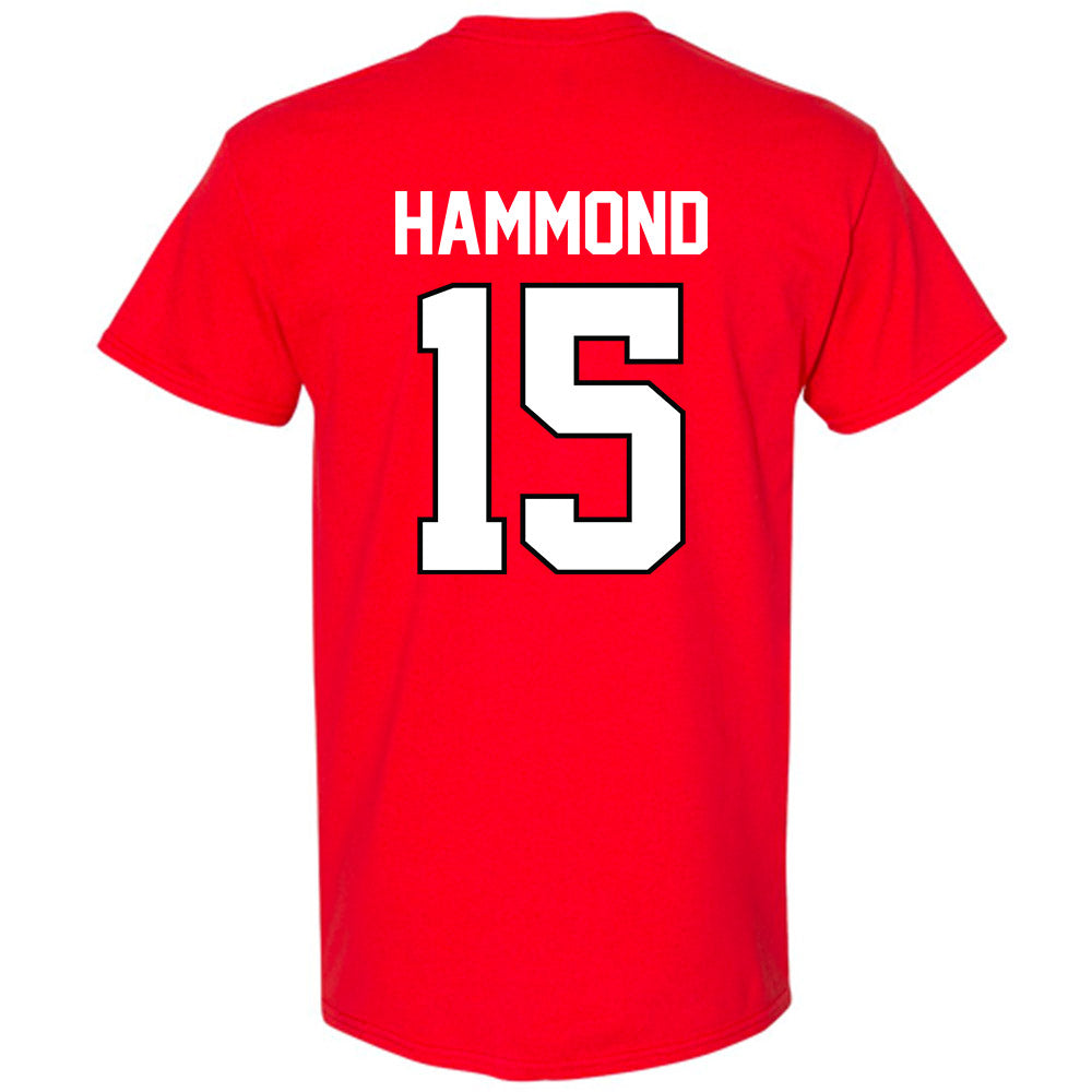 Texas Tech - NCAA Football : Will Hammond - Classic Shersey T-Shirt-1