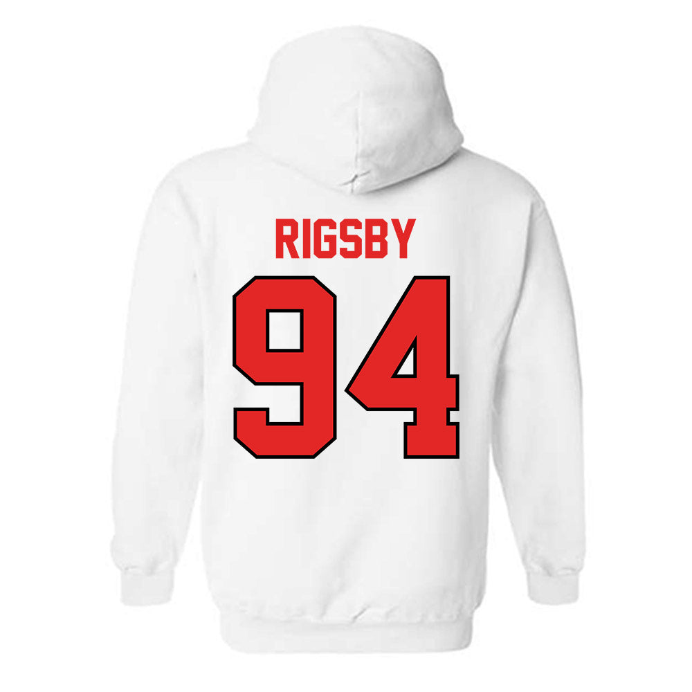 Texas Tech - NCAA Football : Braylon Rigsby - Classic Shersey Hooded Sweatshirt-1
