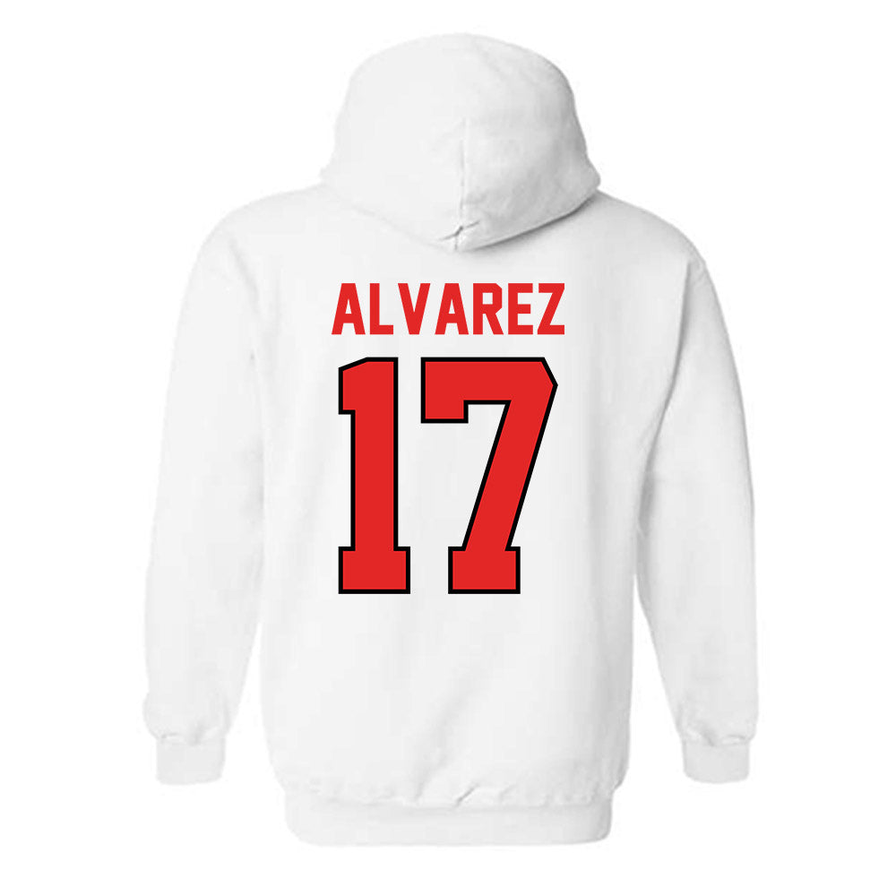 Texas Tech - NCAA Women's Soccer : Lauren Alvarez - Classic Shersey Hooded Sweatshirt-1