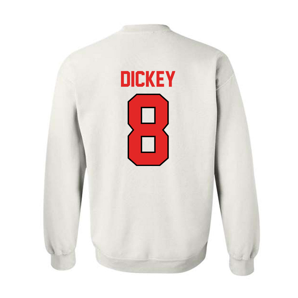 Texas Tech - NCAA Football : Cameron Dickey - Classic Shersey Crewneck Sweatshirt-1