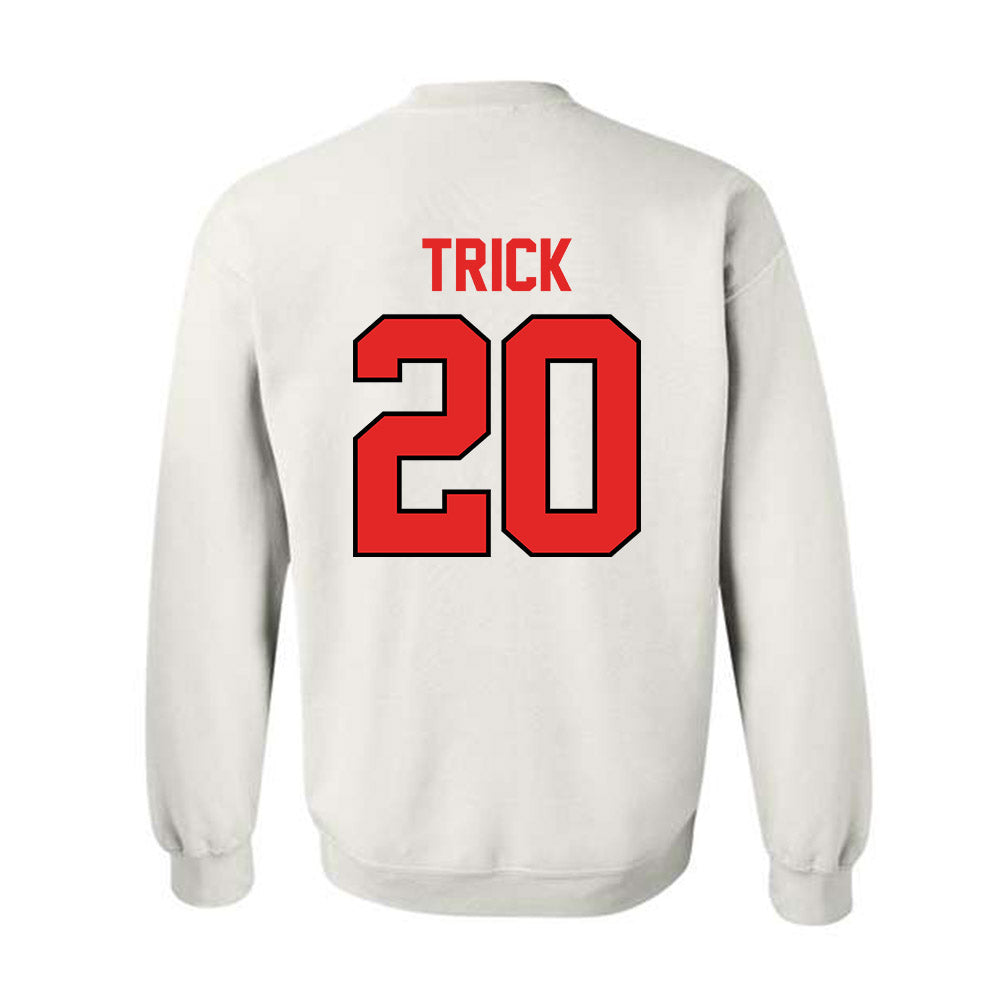 Texas Tech - NCAA Football : Adam Trick - Classic Shersey Crewneck Sweatshirt-1
