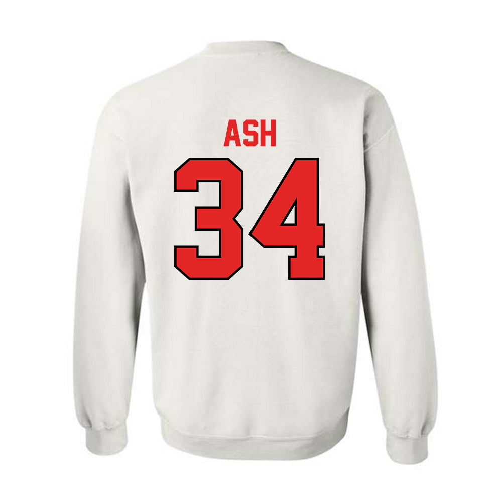 Texas Tech - NCAA Football : Jude Ash - Classic Shersey Crewneck Sweatshirt-1