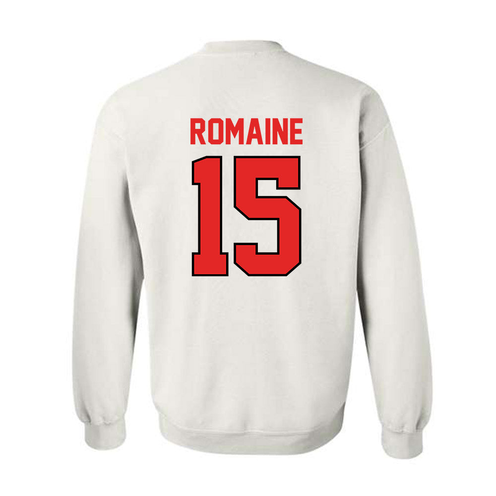 Texas Tech - NCAA Football : Austin Romaine - Classic Shersey Crewneck Sweatshirt-1
