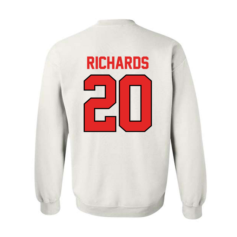 Texas Tech - NCAA Softball : Mia Richards - Classic Shersey Crewneck Sweatshirt-1