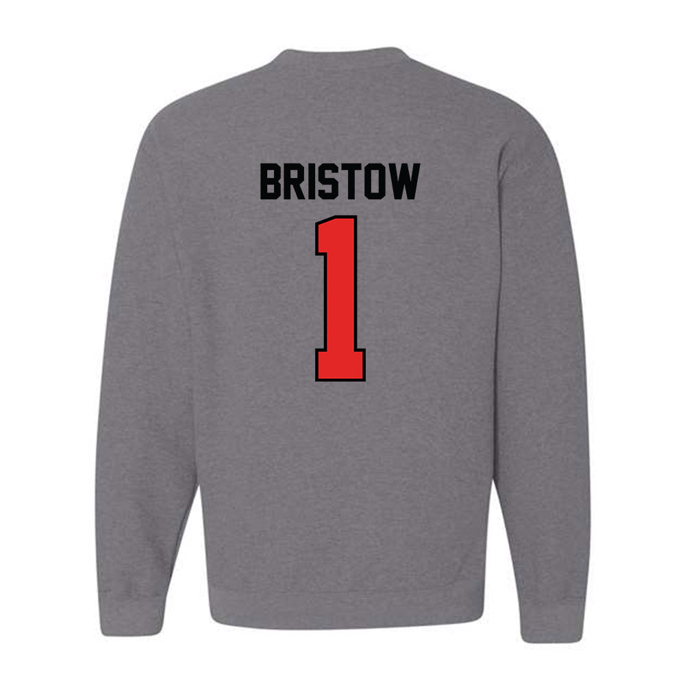 Texas Tech - NCAA Women's Basketball : Jalynn Bristow - Classic Shersey Crewneck Sweatshirt-1
