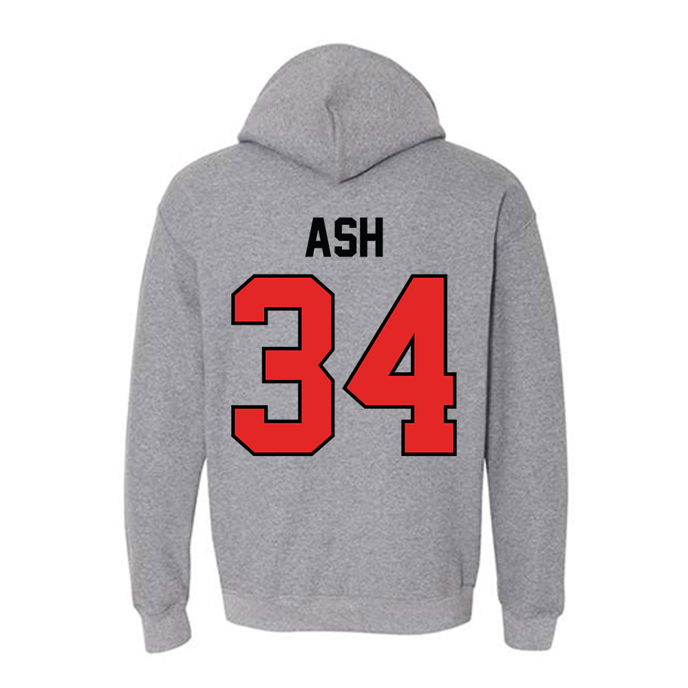 Texas Tech - NCAA Football : Jude Ash - Classic Shersey Hooded Sweatshirt-1