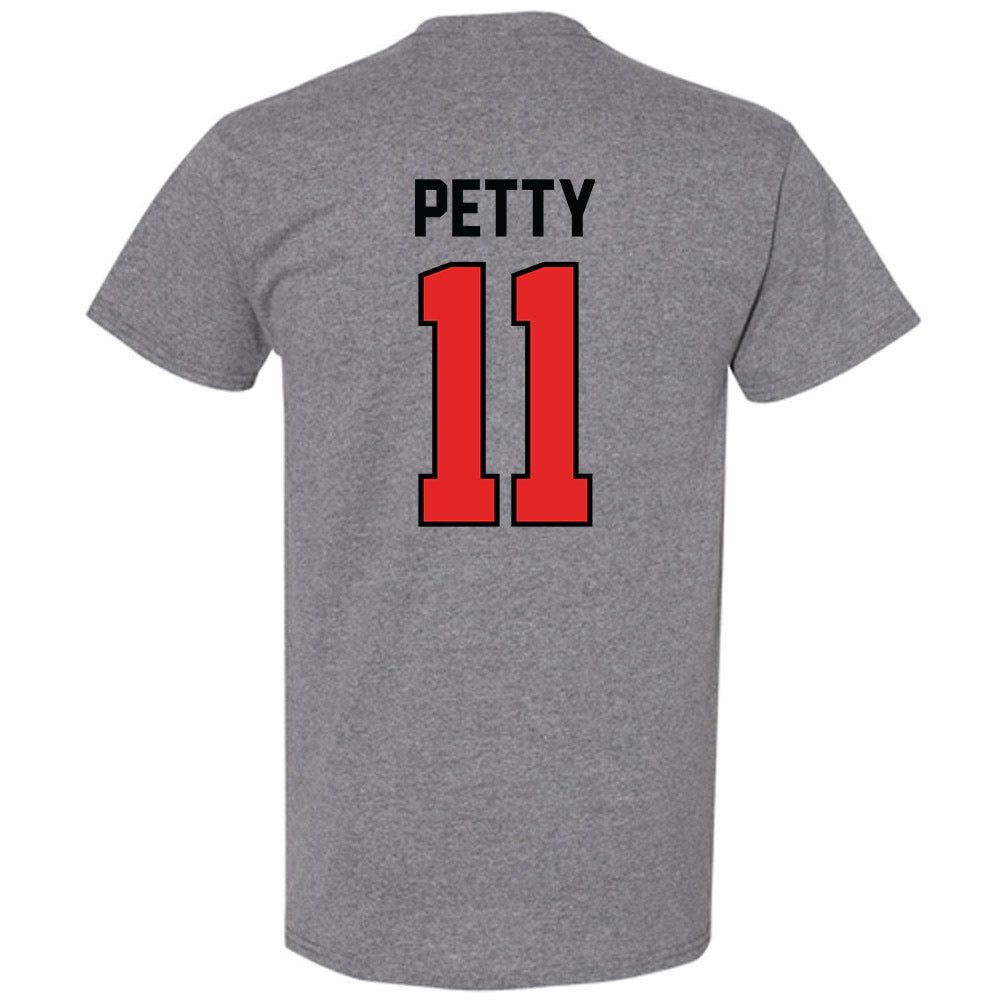 Texas Tech - NCAA Men's Basketball : Jaylen Petty - Classic Shersey T-Shirt-1