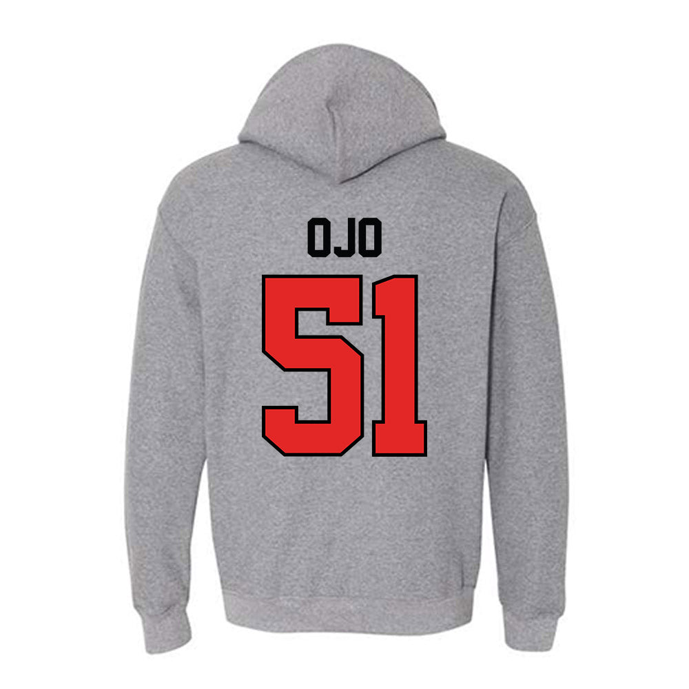 Texas Tech - NCAA Football : Felix Ojo - Classic Shersey Hooded Sweatshirt-1