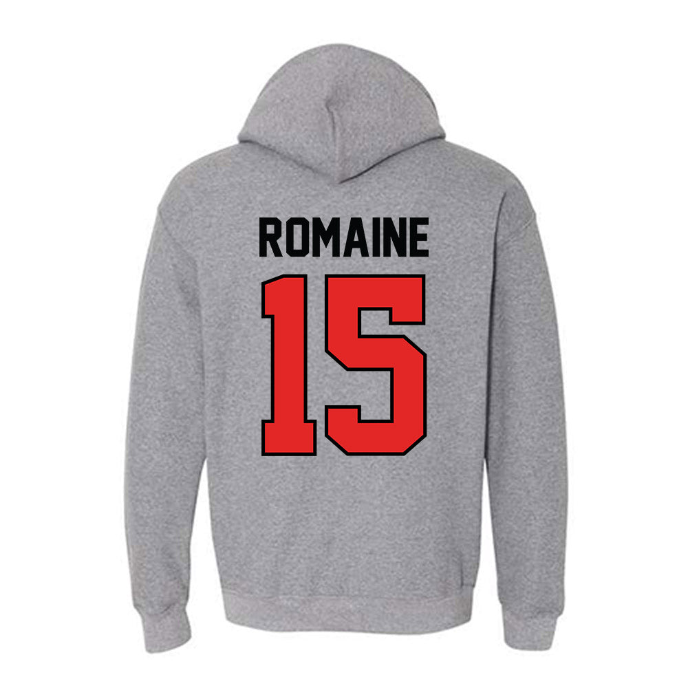 Texas Tech - NCAA Football : Austin Romaine - Classic Shersey Hooded Sweatshirt-1