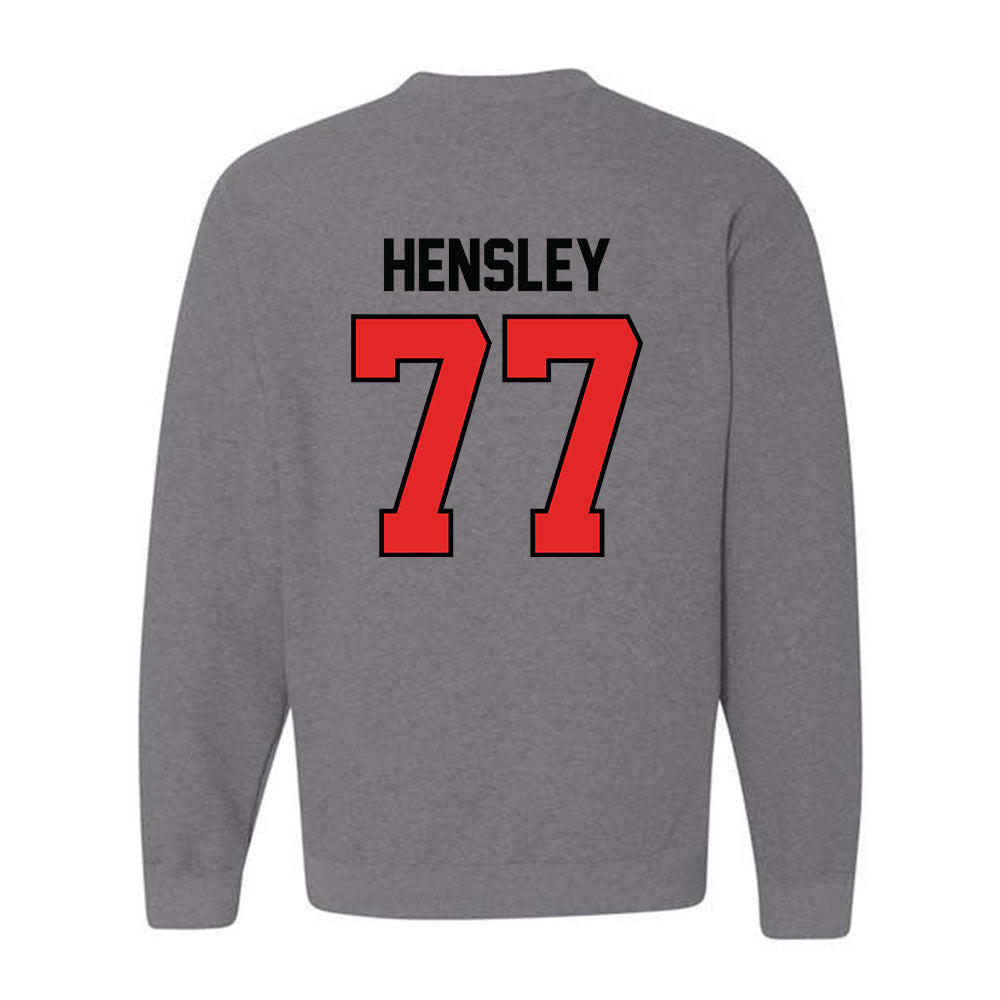 Texas Tech - NCAA Softball : Timber Hensley - Classic Shersey Crewneck Sweatshirt-1