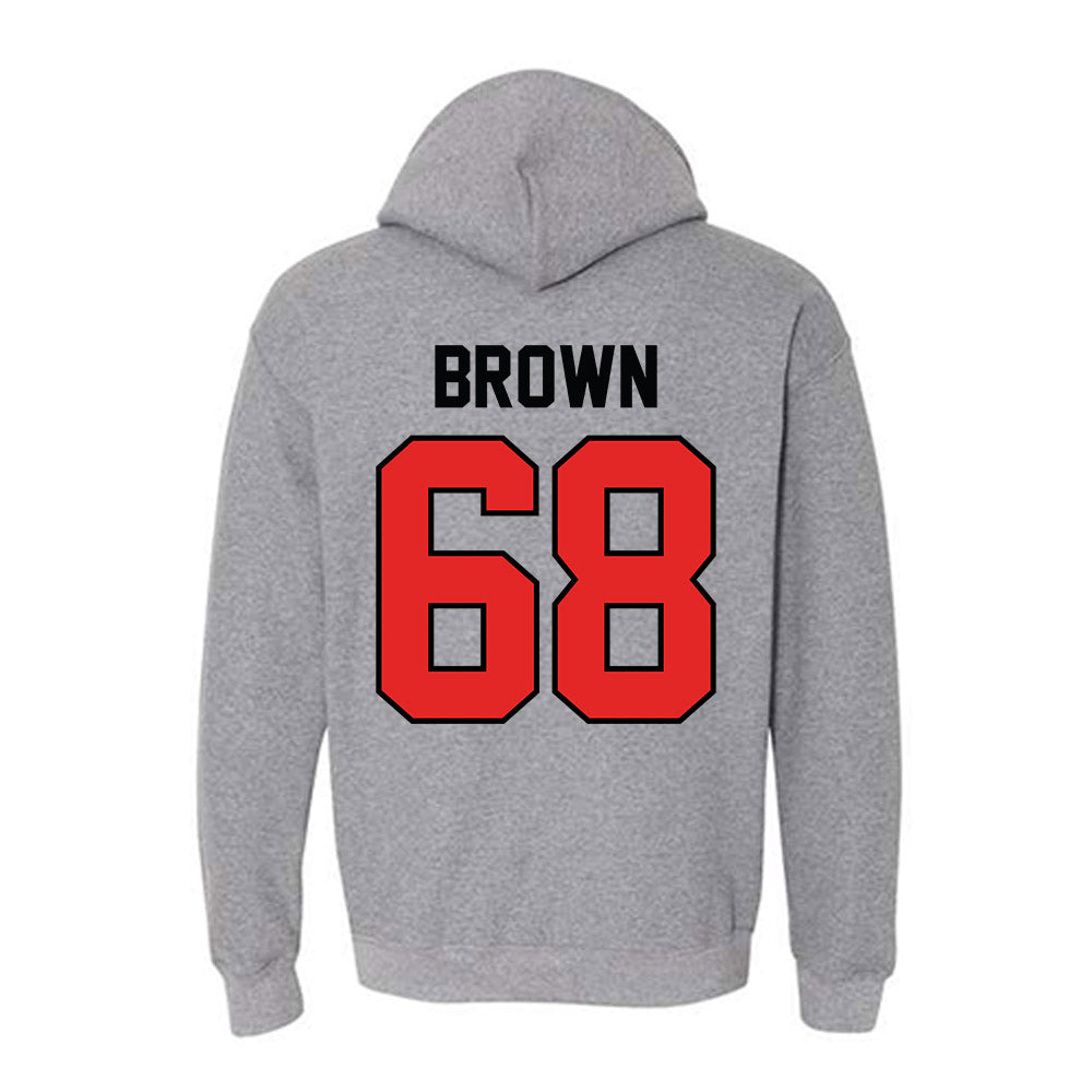 Texas Tech - NCAA Football : Ren Brown - Classic Shersey Hooded Sweatshirt-1
