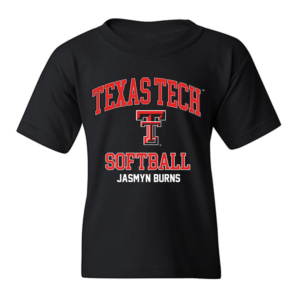 Texas Tech - NCAA Softball : Jasmyn Burns - Classic Fashion Shersey Youth T-Shirt-0