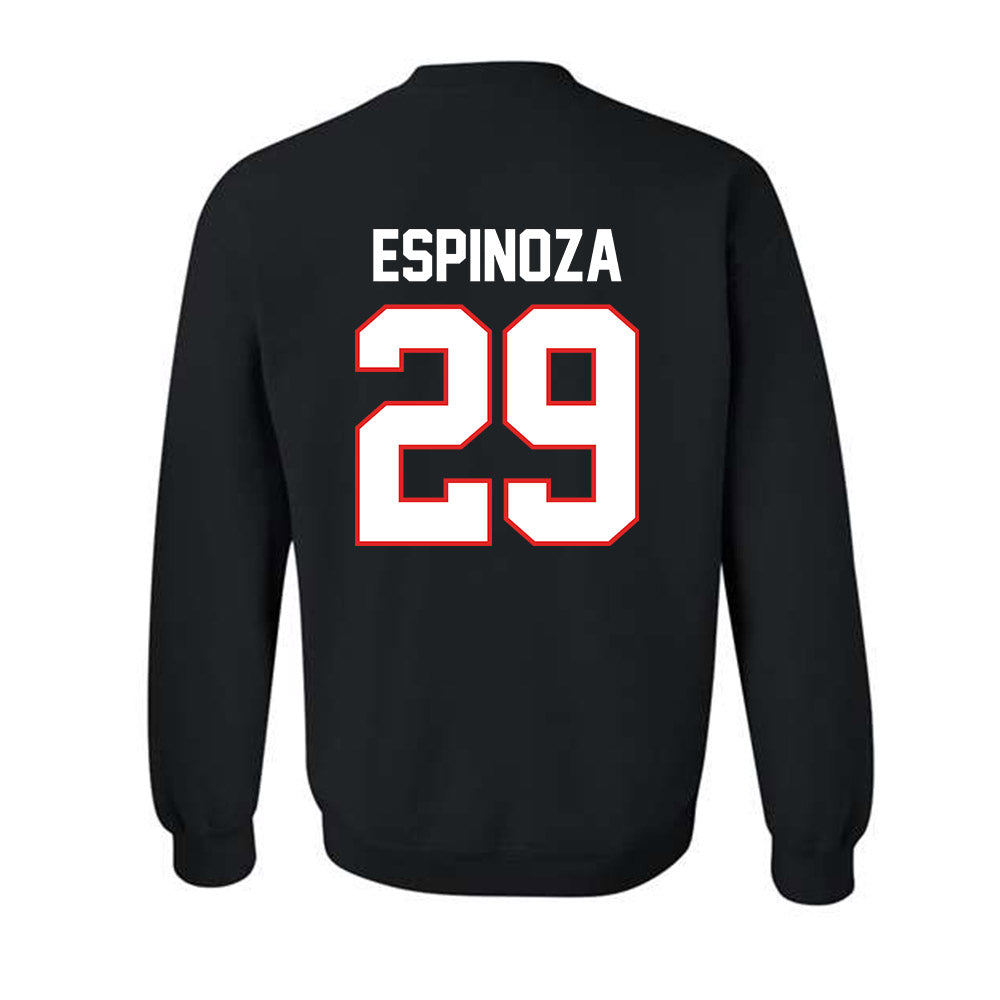Texas Tech - NCAA Baseball : Jorden Espinoza - Sports Shersey Crewneck Sweatshirt-1